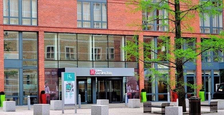 Hilton Garden Inn Birmingham Brindley Place Exterior foto